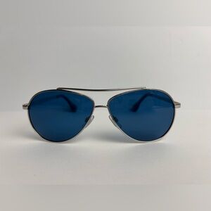 Isaac Mizrahi Chevy Malibu Limited Edition Aviator Sunglasses Blue